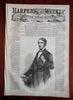 Mormon Tabernacle Salt Lake City Harper's newspaper 1858 complete issue