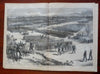Siege of Charleston Bombardment Harper's Civil War newspaper 1863 complete issue