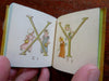 Kate Greenaway's Alphabet c. 1885 art nouveau miniature children's book