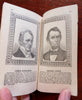 Tunison County Finder & Presidential Portraits c. 1891 illustrated booklet