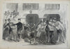 Rebel Prisoners Gold Panic Harper's Civil War newspaper 1863 complete issue