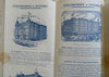 Chicago World's Fair Spanish Language Promo Brochure 1893 illustrated ad w/ map