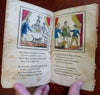 Dick Whittington & His Cat 1830's NY Pease hand colored juvenile chap book