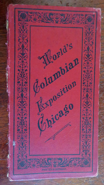 World's Columbian Exposition Chicago World's Fair 1893 souvenir pictorial album