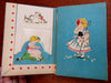 Mother Goose Notebook Folder c. 1940's children's novelty writing Humpty Dumpty