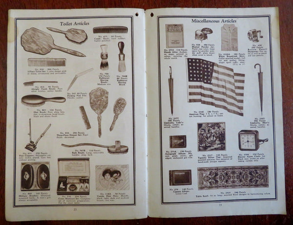 Lever Brothers Premium Catalog Home Goods Borax Soap c. 1930's illustrated book