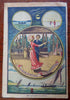 Boston Harbor MA Melville Garden Resort c. 1890's color advertising leaflet