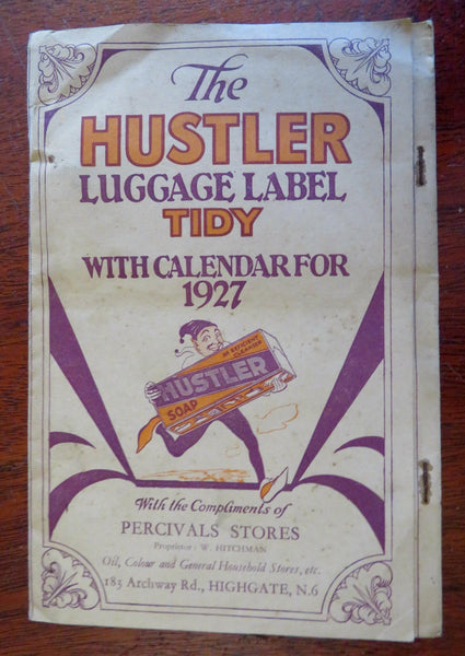 Hustler Luggage Label John Knight LTD 1926 decorative advertising booklet