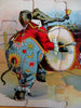 Circus Jigsaw Puzzle Elephant Clown Big Top c. 1890's juvenile toy puzzle