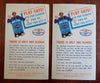 Clorox Bleach Advertising Lot x 2 Illustrated User Guide Pamphlets
