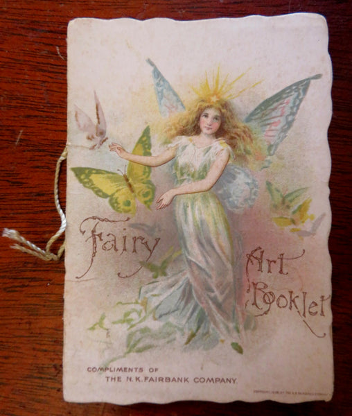 Fairy Art Book N.K. Fairbank Co. Promo List 1899 illustrated art booklet