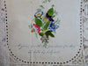 Lover's Keepsake Valentine Floral Print c. 1850's-60's Mansell hand created
