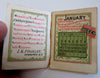 Oakley's Queen Soap Miniature Pocket Calendar 1887 product promotional booklet