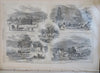 Charles City Road Battle Harper's Civil War newspaper 1862 complete issue