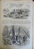 Charles City Road Battle Harper's Civil War newspaper 1862 complete issue