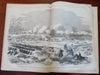 Charles City Road Battle Harper's Civil War newspaper 1862 complete issue