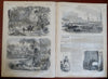 Chickahominy Swamp Pickets Harper's Civil War newspaper 1862 complete issue