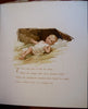 Christmas Morning Children's Religious Story 1889 L. Prang chromo book