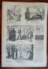 Civil War in Texas Alamo Sumter Harper's Civil War newspaper 1861 complete issue