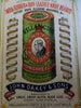 John Oakey & Son Advertising Print Silversmith Soap c. 1870 rare color litho ad