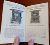 Estate Gas Ranges Household Hints & Recipes c. 1910 illustrated trade catalogue