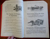 Brackett & Shaw Catalogue water heat power light c. 1890's Somersworth NH rare