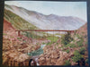 American West Mountains Souvenir Album 1905 Colorado pictorial book