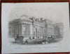 London British Buildings Whitehall Parliament Westminster 1860's Lot x 12 prints