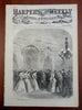 Thomas Nast Thanksgiving Harper's Reconstruction newspaper 1865 complete issue