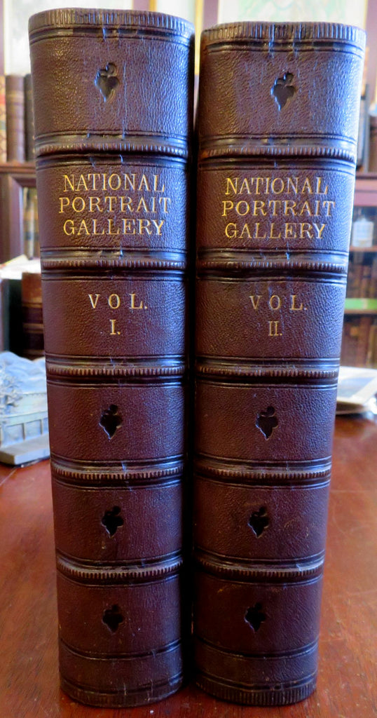 Famous Americans National Portrait Gallery 151 Portraits 1867 lovely 2 vol. set