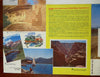 Colorful Colorado Tourist topographical Road Map 1952 large folding map brochure