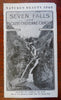Seven Falls South Cheyenne Canyon Colorado c. 1900 advertising tourist pamphlet