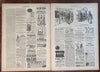 Baseball Hall of Famers Harper's Gilded Age newspaper 1888 complete issue