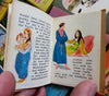 Hans Christian Anderson Children's Book case 1949 Set of 16 miniature books