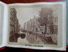 Holland Nederland Amsterdam Netherlands c. 1870-80's souvenir photo album views