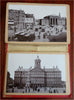 Amsterdam Holland Netherlands 1898 Tourist Souvenir Album 12 street scene photos