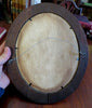 Abraham Lincoln Albumen photo c. 1870's Walnut oval framed portrait