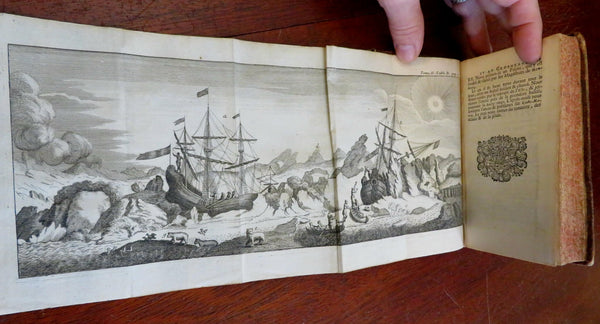 Spitzbergen Whaling Svalbard Age Exploration History Voyages 1716 Frisland book