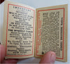 Gimbel Brothers New York Bankers 1912 calendar rare miniature promo booklet