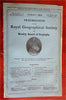 Asante British Guyana 1884 Royal Geographic Society Stanford periodical w/ maps