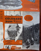 Colorado Dude Ranch Vacation Brochure Cartoon Pictorial Map 1955 tourist info