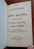 New Haven Connecticut Guide 1869 Elliot RARE tourist guide book city map & views