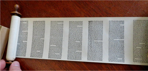 Torah Scroll Judaism c. 1960's Sages of Israel NYC Jewish promotional ...