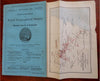 Alpine Flowers Usambara Mountains 1879 Royal Geographic Society periodical w map