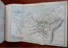 Sierra Nevada Mountains Oregon 1879 Royal Geographic Society periodical w/ maps