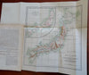 New Guinea map Japan Ethnography Brazil Travel 1887 RGS periodical w/ maps