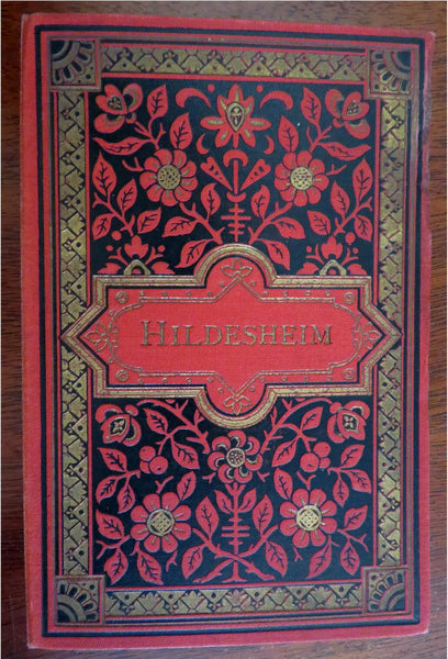 Hildesheim Germany Tourist Souvenir Album 1898 pictorial book street scenes
