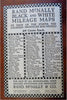 Georgia Travel Map Hotel & Railroads Mileage Directory 1925 tourist info book