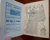 Lugano Switzerland Tourist Info c. 1910 French travel booklet w/ maps