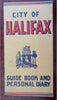 Halifax Nova Scotia Travel Guide 1951 pictorial promotional tourist city map